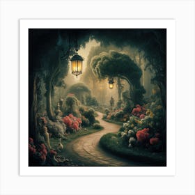 Fairytale Path Art Print