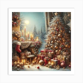 Christmas Tree Art Print