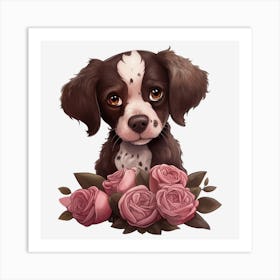 Springer Spaniel 1 Art Print