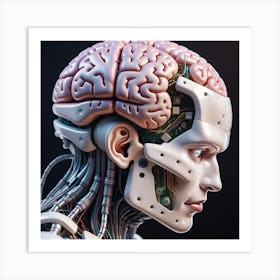 Human Brain 3 Art Print