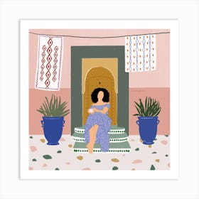 Moroccan Girl Art Print