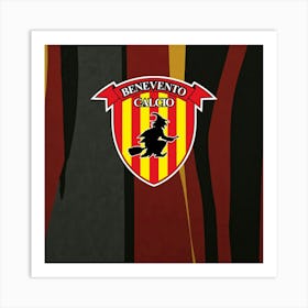 Benevento Calcio Logo Wall Art 5 Art Print