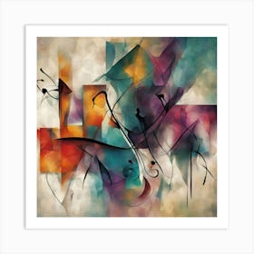 Abstract Painting 9 Art Print