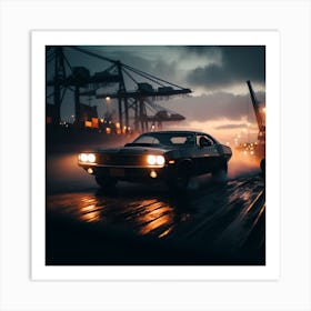 Fast And The Furious 1 Art Print