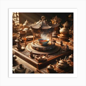 Tea Art 333 Art Print