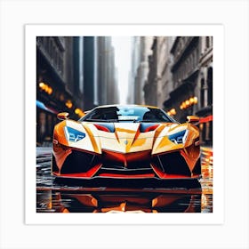 Lamborghini 159 Art Print