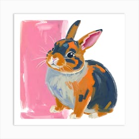 Netherland Dwarf Rabbit 02 Art Print