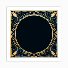 Deco Frame 1 Art Print