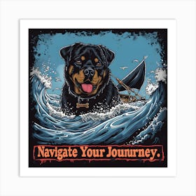 Navigate Your Journey Art Print
