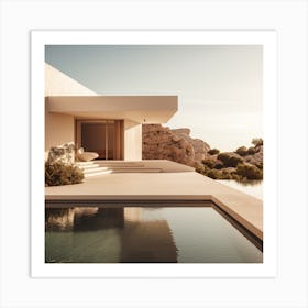 Mediterranean Villa Art Print