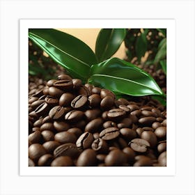 Coffee Beans 31 Art Print