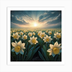 Daffodils Art Print