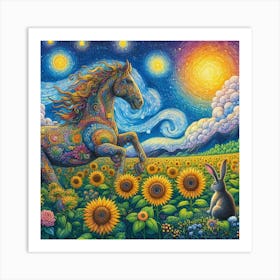 Starry Night 9 Art Print