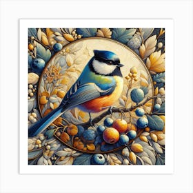 Bird Tit 2 Art Print