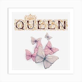 Queen - Butterfly Art Print