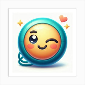 Emoji 1 Art Print