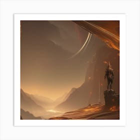 Saturn Art Print