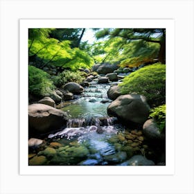 Japanese Garden 2 Art Print