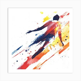 Soccer Player 5 Art Print