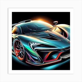 Mclaren P1 1 Art Print