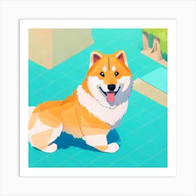 Shiba Inu Art Print