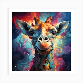 Giraffe Art Print