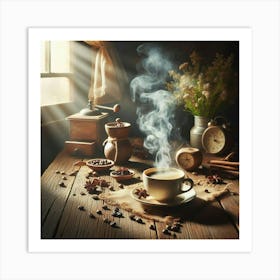 Coffee Table 1 Art Print