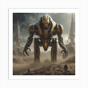 Sci - Fi Painting Art Print