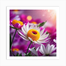 Daisies 2 Art Print