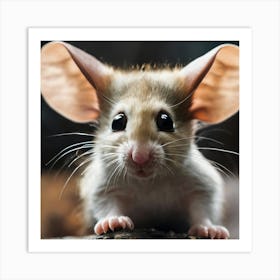 Cute Mouse Art Print