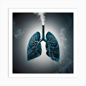 Lungs Stock Videos & Royalty-Free Footage 7 Art Print