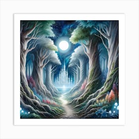 Fairytale Forest Art Print