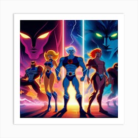 Kids Show Art Print