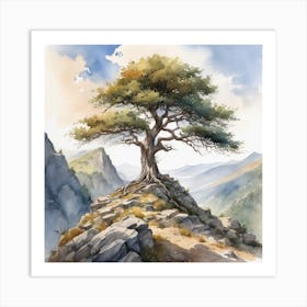 Lone Tree 12 Art Print