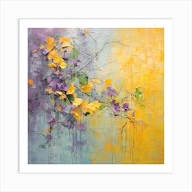 AI Lush Luminescence Art Print