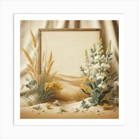 Desert Landscape Art Print