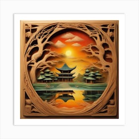 Japanese Art Art Print