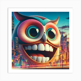 Owl City Art Print