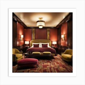 Hotel Room 1 Art Print