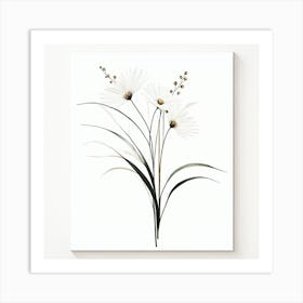 plant minimalist 1 Art Print