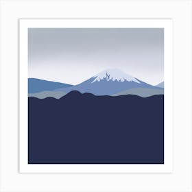 Mt Fuji impression Art Print