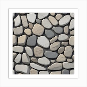 Stone Wall 67 Art Print