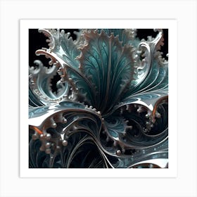 Waves Of Life 10 Art Print