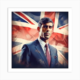 British Flag 3 Art Print