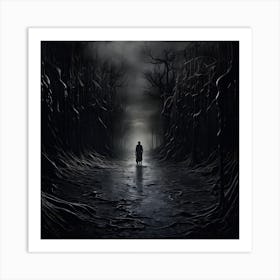 Dark Forest Art Print