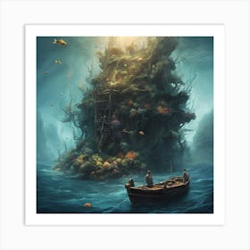 Island Of The Dead Art Print