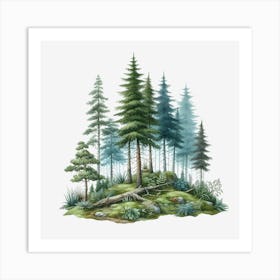 Forest 5 Art Print