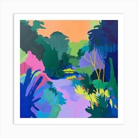 Colourful Gardens Atlanta Botanical Garden Usa 2 Art Print