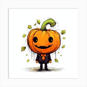 Halloween Pumpkin 5 Art Print