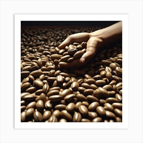 Coffee Beans 310 Art Print